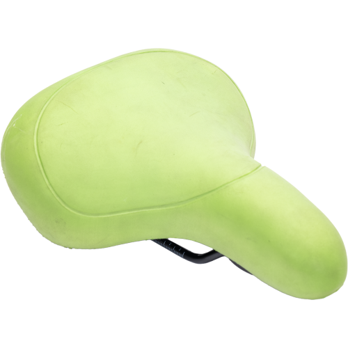 Седло комфорт. 262х156мм спец. наполн. суперпрочн. покрытие 398г зеленое M-WAVE EVA CIT