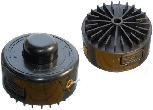 Головка косильная для электротриммера, усиленная, диаметр головки - 79 мм, установочный диаметр 8 мм, Китай