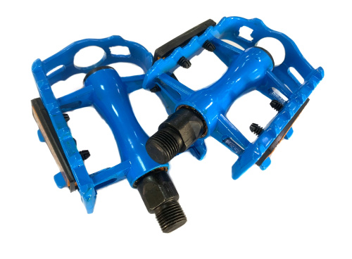 Педали 00-170362 алюм. литые с отражат. (50) синие