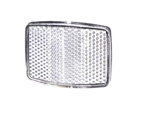 Катафот передний белый для велосипеда.