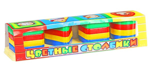 Игрушка Цветные столбикиАэлита