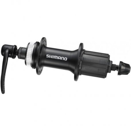 Втулка задняя Shimano FH-TX505-8, алюм. 32отв. под кассету 8-10-ск., с эксц., под диск C.Lock, 146MM