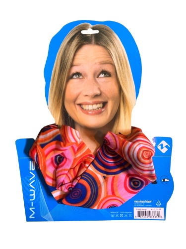 Бандана 5-715127 дыш. полиэстер с микрофиброй 24х48см б/шов. CRAZY RINGS M-WAVE