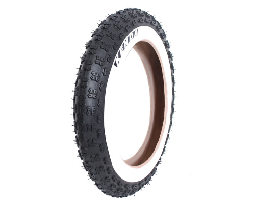 Покрышка 12 1/2х2 1/4 (62-203) KENDA K50, 5-526204 средний ЧЕРНО-БЕЛАЯ