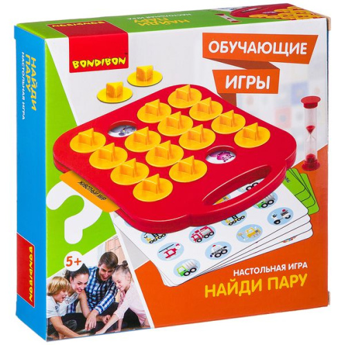 Настольная игра «НАЙДИ ПАРУ» Bondibon