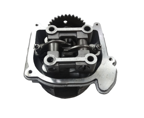 Головка цилиндра 4T GY6- 80cc, 139QMB 47.00мм (клапана D16/18.5мм/ 64мм, вал грм, коромысла с постелью)