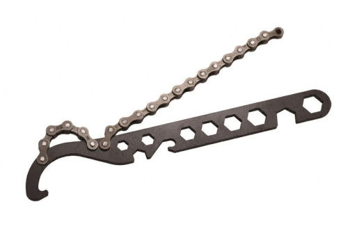 Съемник "хлыст" 6-230034 YC-500A-BMX профи, съемник BMX/FIX фривила/трещетки, с накидными ключами на 8/9/10/11/12/13/14/15мм и открывашкой BIKEHAND