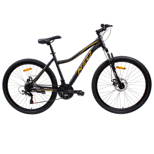 Велосипед NEO ELLE 27,5" Размер рамы: 18, цвет: серо-жёлтый