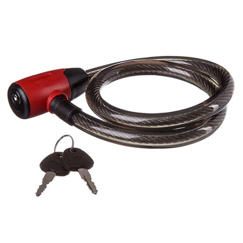 Замок с ключом, тросовый, 15х800мм, Х66513