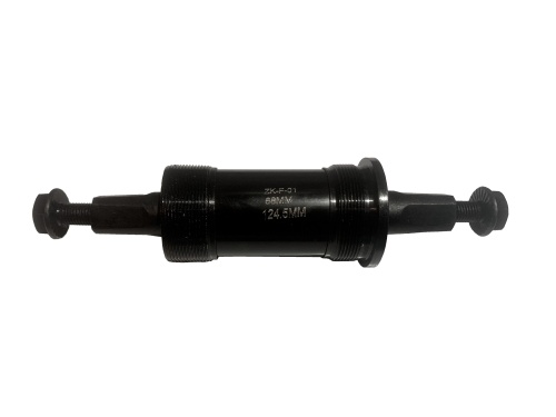 Картридж длина 124.5мм В-910, черный, со стальными чашками, с болтами, 1,37"х24Т