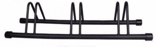 Стенд 00-170353 демонстр. универс. H039 12-29" под перед. или зад. колесо, расстояние между рёбрами до 5 см., для 3-х вел. черный HORST