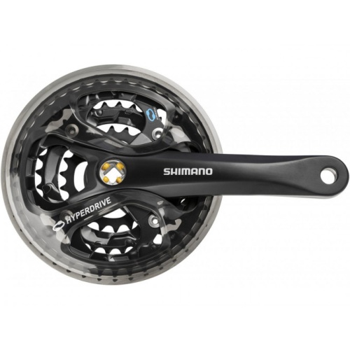 Шатуны Shimano Acera FC-M361, 42/32/22T, 170мм, черн, с защ.