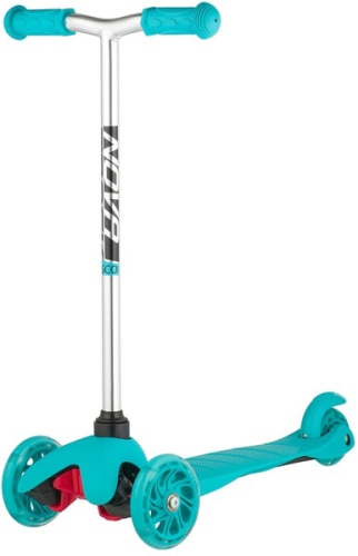 120DISCOKIDS.SGN20 Самокат Novatrack Disco-kids Start для детей, свет.колеса PU пер.120*24  задн.76*