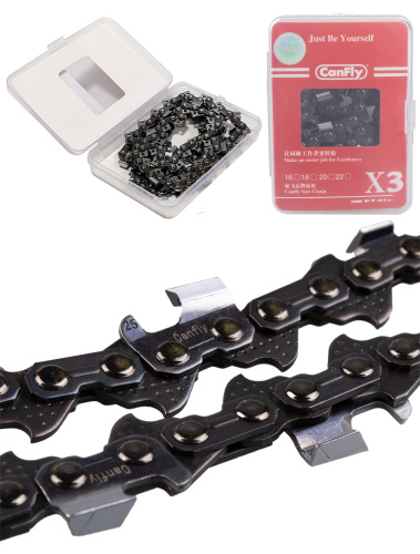 Цепь пильная CANFLY 38 см / 15", 3/8'', зуб CHISEL, 1,5 мм, 56 звеньев, 73LPX-056, для бензопил 50-80 сс