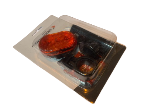 Фара комплект (передн. и задн.), GD08-693, 3 светодиода, 3 режима, AAA*2 шт (без упак.), FORWARD, 