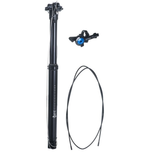 Штырь подседельный телескопический STG SP-002 31,6 с регулировкой с руля