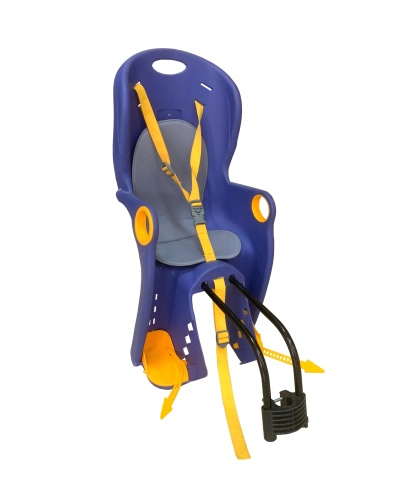 Кресло детское заднее Sunnywheel, модель SW-BC-135, фиолетовое, с серой накладкой