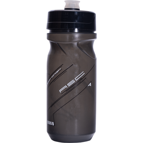 Фляга Author AB-ScrewOn X9, 8-14060181, мягкий пласт. 0.6л c больш клап, полупрозрач.черно-бел