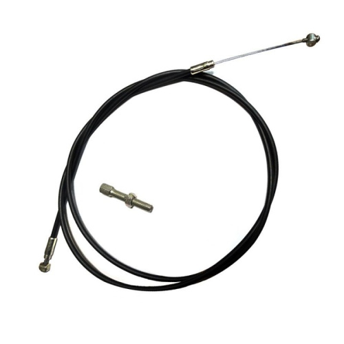 Трос сцепления МТЗ 05-1602020, для мотоблока МТЗ Беларус-09, длина троса 1670, длина оплётки 1540 мм, с двух сторон закладная бобышка