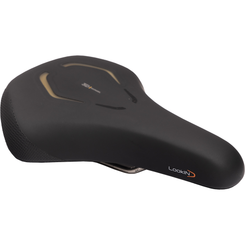 Седло SELLE ROYAL 02-300205 LookIn 3D  Фитнес (Moderate) Skingel Woman 202х268мм 475гр