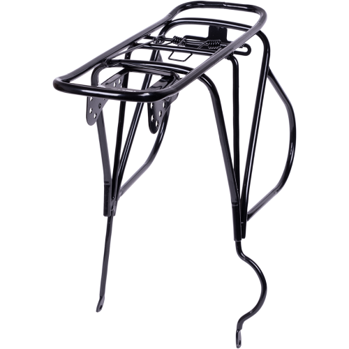 Багажник 26-28" 00-170335 сталь H001  универс. сварной,с дугой, подходит для диск торм. черный HORST
