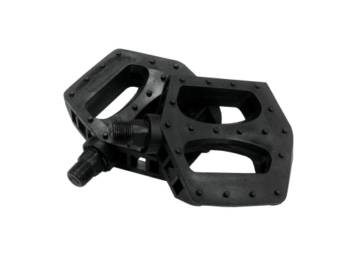 Педали пластиковые (007) аналог "Neco" WP-401-1, с подшипником, большая платформа, с катафотами. 9/1