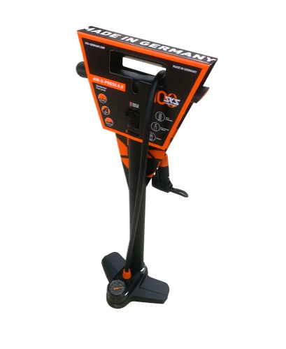 Насос 0-11285 AIR-X-PRESS 8.0 SKS-11285 напольный пластик.2 гол. на шланге, черный (Германия)