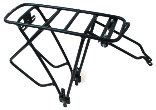 Багажник 8-15200213 алюм. 24-28" для перемет. сумки ACR-25-Alu сварн. регул. (12) черный AUTHOR