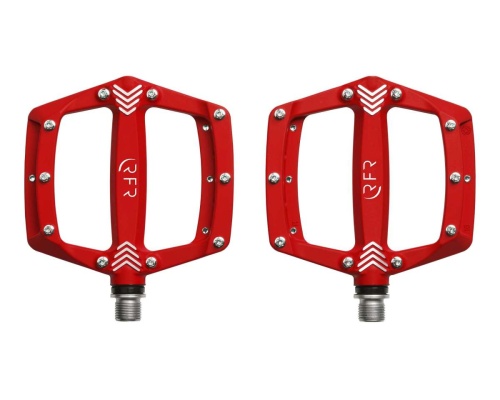 Педали RFR Flat SL, алюм, красные, код 14117