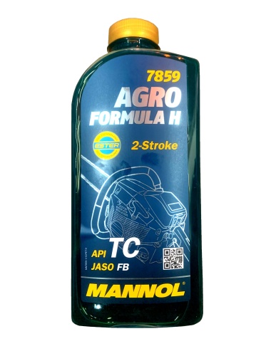 Масло моторное двухтактное синтетическое 1л MANNOL 7859 Argo HSQ API TC