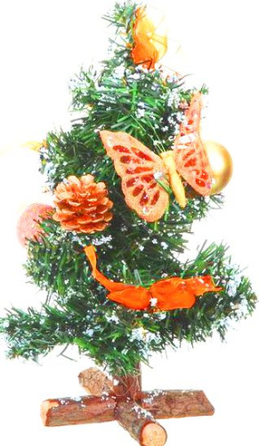 Елка декоративная с украшениями 31 см Е94764