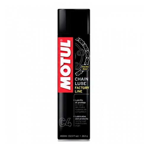 Смазка Motul C4 CHAIN LUBE FL для мотоцепей синтетическая, 400мл, 102983