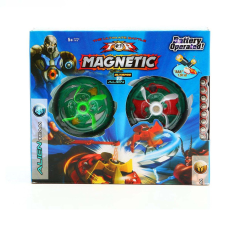Игрушка пластмассовая юла Magnetic