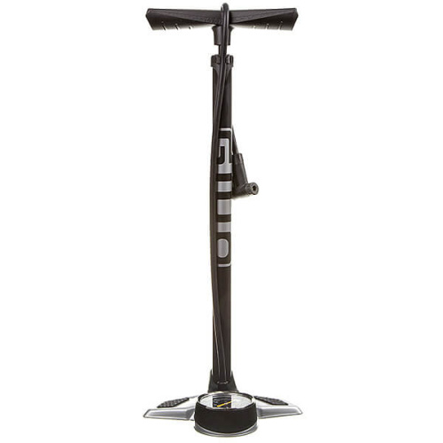 Насос 6-190415 напольный GF-2330 стальной PRO, с большим манометром 3', универс. гол-ка до 180PSI черный GIYO