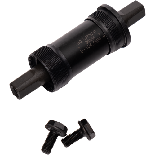 Картридж  длина 124.5мм В-910, черный, со стальными чашками, с болтами, 1,37"х24Т  (упак 50 шт)