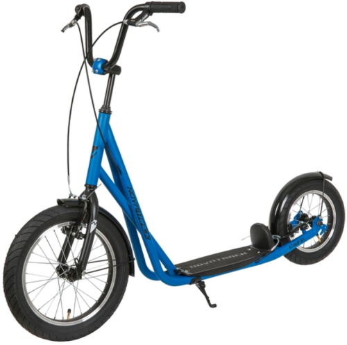 16STAMPN1CL.BL20 Самокат для детей NOVATRACK City Line,ручные тормоза V-brake, крылья, дропаут, быст