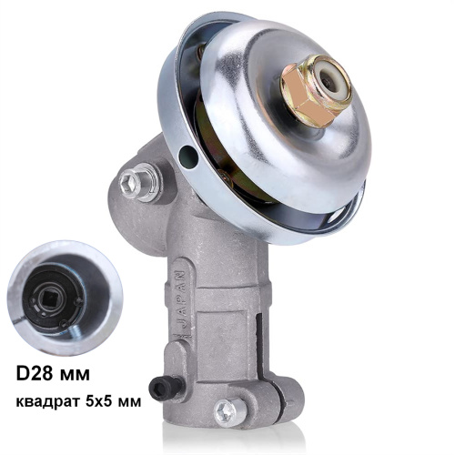 Редуктор в сборе D28 мм, 4T квадрат BC43/BC52