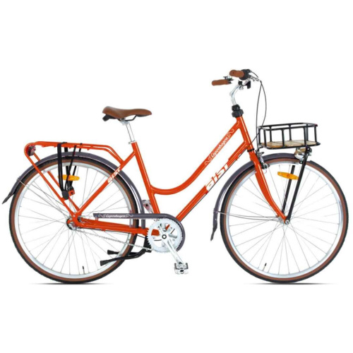 Велосипед AIST Copenhagen/28/20/красный/2023 4810310026463