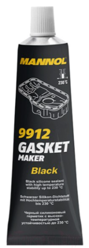 Герметик силиконовый Mannol 9912 Gasket Maker Black черный 85г