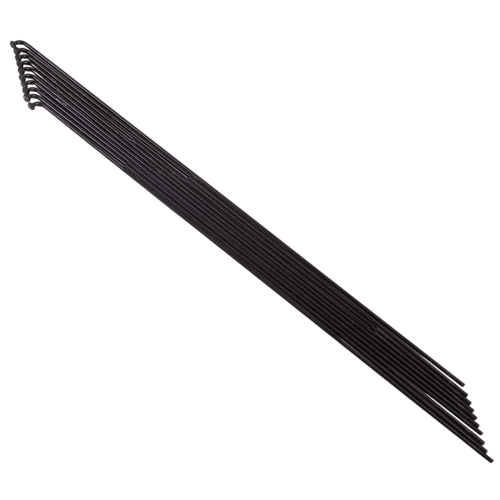 Спица 258x2.0мм Pillar, нержавеющая сталь, черный (БЕЗ НИППЕЛЯ)