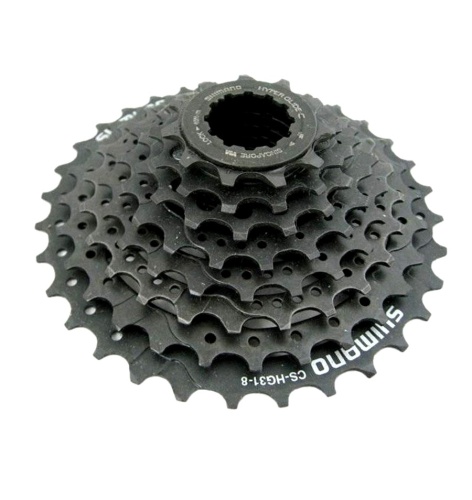 Кассета 8ск. SHIMANO ALTUS, ECSHG318132, 2-977, 11-32, IG/HG, черно-серая, инд. уп.