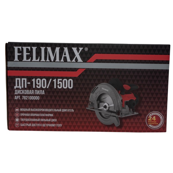 ДП-190/1500 Пила дисковая ДП-190/1500(782100000)FELIMAX