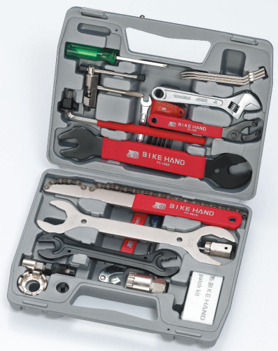 Набор 6-14735 инструментов YC-735A универсальный 19 поз. профи в кейсе BIKEHAND
