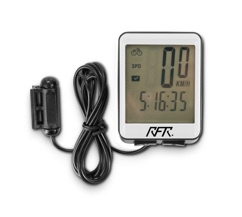 Велокомпьютер RFR CMPT, проводной, 12 функций, white, код 14092