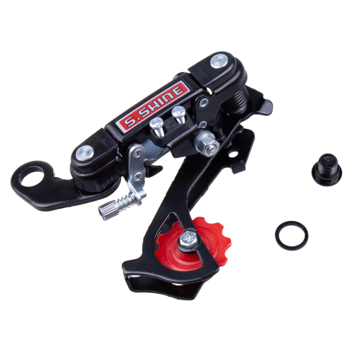 Переключатель скоростей (002) задний (болт), черный  (упак 50 шт)