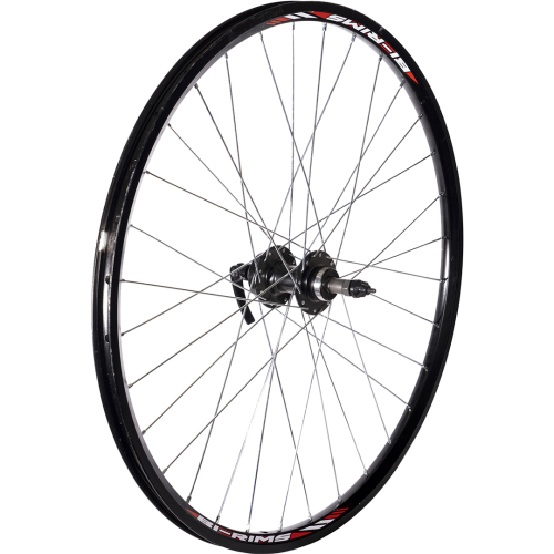 Колесо 26" заднее. Двойной алюминиевый (2AL) обод, алюминиевая втулка "МТВ" под
трещотку с эксцентриком, 6-отв. под дисковый тормоз (H36. G14.)