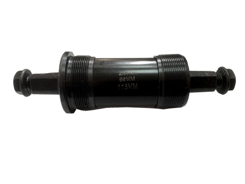 Картридж длина 113мм В-910, черный, со стальными чашками, с болтами, 1,37"х24Т