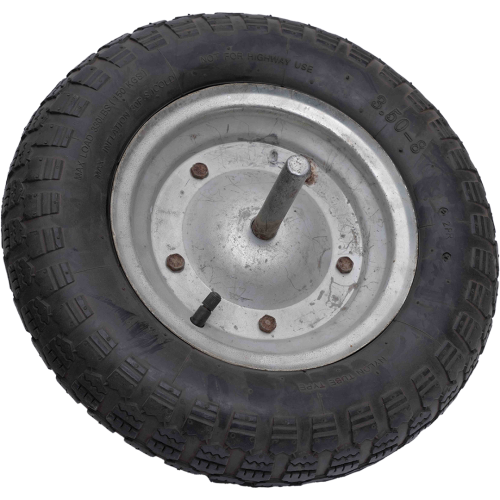 Колесо 3,50-8 (тачка) Китай (РЖАВЧИНА на болтах)