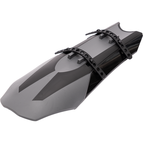 Крыло STG FD-47 F/R, переднее на раму , колесо 24-29"  , пластик/резина, черное .