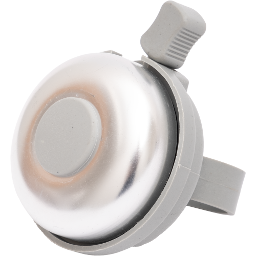 Звонок 00-170730 сталь/пластик H-017A D=53мм серо-серебристый глянц.